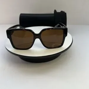 New Authentic Saint Laurent Havana/Brown SL M9 Square Sunglasses Saint Laurent Havana/Brown SL M9 Square Sunglasses Saint  main image 2